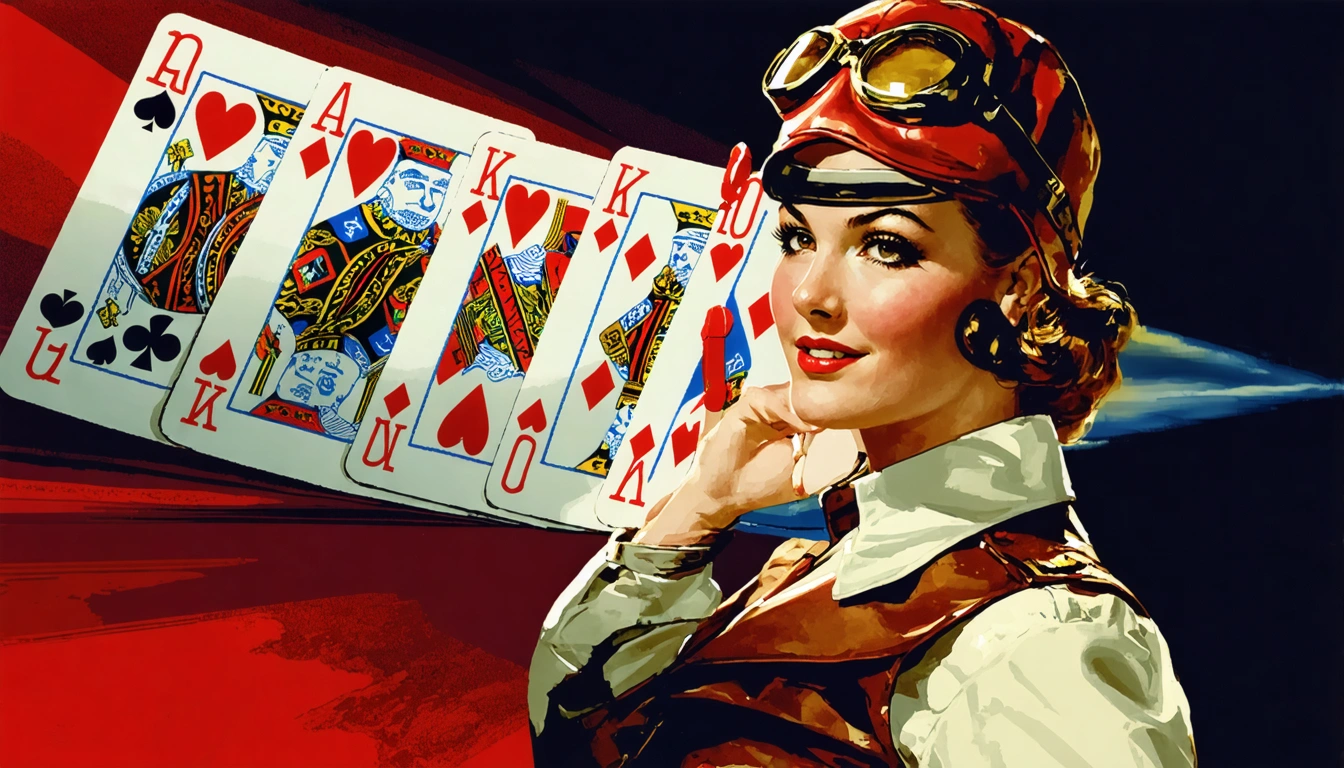 aviator Pin Up